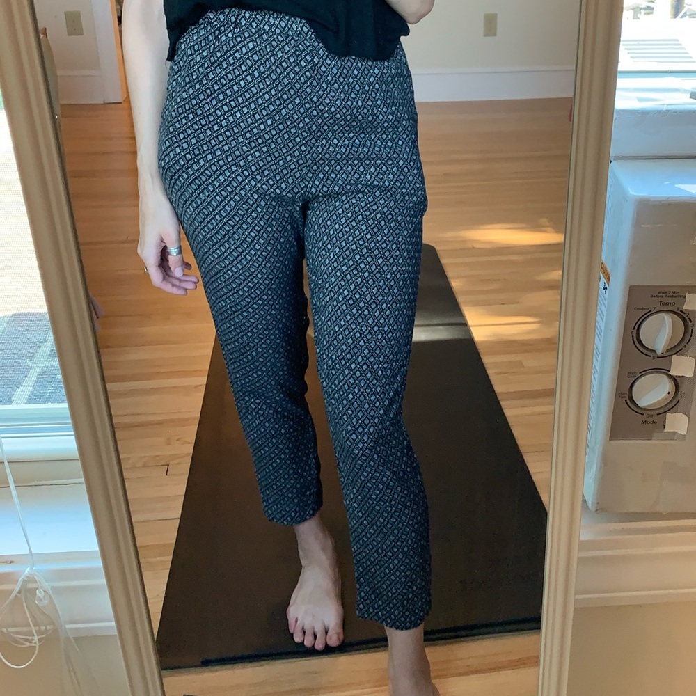 High waist trousers